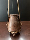 Vtg Handcrafted Wooden Ektara Bangladesh String Instrument W designs 27    2strng