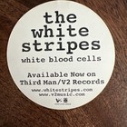 The White Stripes White Blood Cells 2001 Promo Sticker Jack Meg Rare Ships Free