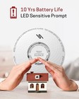 Ecoey  Smoke And Carbon Monoxide Detector Alarm   Seald 10 Year Battery 6-pack