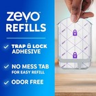 Zevo Flying Insect Trap Refill Cartridges - 4 Pack For Indoor Use