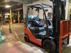2022 Toyota 4000 Lb Forklift With Ss And Triple Mast