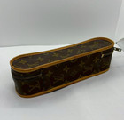 Louis Vuitton Monogram Vintage Tennis Ball Case Eclair Zipper Discon
