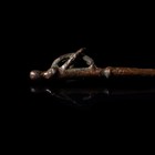 Bronze Age Capricorn Head Robe Pin