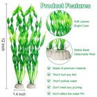 Mylifeunit Artificial Seaweed Water Plants For Aquarium  Plastic Fish Tank Pl   