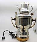 Turkish Samovar Ceremony Electric Coffee Pot Warmer Complete W Plug In Cord