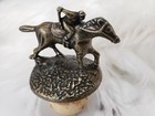 Blantons Single Barrel Bourbon Whiskey Bottle Stopper Horse Jockey Cork