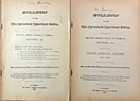 1891 Ohio Agricultural Experiment Station Bulletins Lot     Early Farming Set
