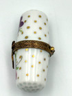 Vintage Limoges France Needlecase Scissors Clasp