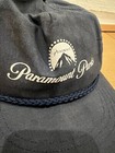 Vintage 80s 90s Paramount Parks Retro Navy Blue Adjustable Hat Hollywood
