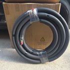 New 3 8  Liquid X 3 4  Suction 50 Ft Insulated Copper Hvac Line Set Ls38343850