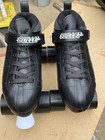 Chicago Bullet Mens Quad Roller Rink Derby Skates Black Size 9 Us 43 Eu