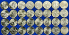 Complete State Quarter And U s  Territory Set Of 56 Brilliant Uncirculated Coins