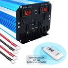 4000w 8000w Power Inverter Pure Sine Wave 12v Dc To 110v 120v Ac Led Caravan