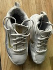 Nike Isofly Sneaker Youthsize 2 5 White Gray Basketball Shoes Fn4384-100 Used