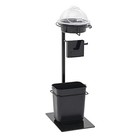 Hubert Infotaste Basic Sample Stand - 12 l X 17 3 4 w X 41 h