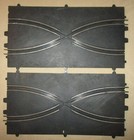 Eldon Lot Slot Racing Car Track 1964 Curves  Straights  Crisscross 30 Pcs - Read