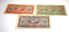 Lot Of 3  Us Mpc Military Payment Certificates 5  10  And 25 Cents Series 641