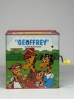 Vintage Mattel Toys R Us Geoffrey Giraffe Music Jack In The Box Works Tin Toy