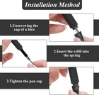 0 7 Mm Erasable L Ink Pen Refills Patible With Frix Frict 
