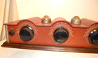 Very Rare Red 1928 Neutrowound Breadboard Radio Receiver