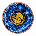 Sapphire Crystal Mexico Mexican Libertad  999 1 Oz Copper Round - Cop5
