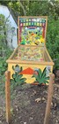 United 1950 Original Woodrail Pinball Machine Vintage Wood Cabinet