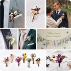 Mini Dried Flower Bouquet  Wildflower Decor  9 13 Pcs For Crafts Or Photo Props