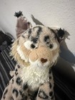 2001-02 The Bear Factory Stuffed plush Animal Spotted Lynx W hidden Pocket 15   