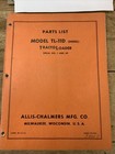 Oem  Allis-chalmers Tl11d Diesel Tractor Loader Parts Manual Catalog