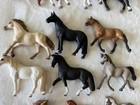 Schleich Horses Pony Figures Lot Of 30 Brown Spotted Black 2011-17 Mares Foals 