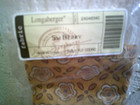 Longaberger Golden Fields Coordinate Small Berry Basket Ote Liner  24049340 New