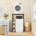 U16 Upgraded Washer Dryer Stacking Rack For Narrow Laundry Room And Bathroom