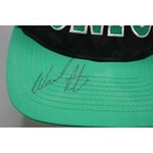 Vintage Ward Burton Nascar Autographed Snapback Hat Kc Black Green Signed Cap