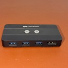 Cable Matters Usb 3 0 Kvm Switch Display Port 1 4 For 2 Computers With 8k W 60hz