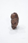 Chinese Carved Netsuke Wood Boy   Fish