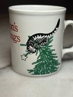 B  Kliban Black Cat In Christmas Tree Seasons Greetings Mug 1980 s Euc