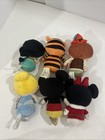 Hallmark Itty Bittys Disney Misc Lot Of 6 Tiny Plush stuffed Animals
