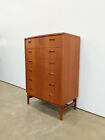 Vintage Danish Mid Century Modern Teak Dresser