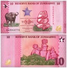 Zimbabwe 10-50 Zig  zimbabwe Gold  3 Pieces Set  2026  P-115-117  Unc
