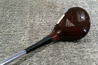 Macgregor Eye O Matic Tourney  M85w Persimmon 2-wood Stiff  Refinished