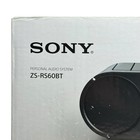Sony Zs-rs60bt Wireless Cd Boombox Bluetooth Am fm Mega Bass Audio System Sealed