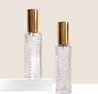 8pcs 15ml Perfume Atomizer  Square Glass Perfume Atomizer Bottle Refillable M   