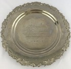 Scandinavian Platters Akerskus Borge Kirke Norway Souvenirs Norwegian Set Of 2