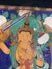 Antique Mongolian Tibetan Buddhist  Tsakli Thangkas Mongolia 6a-16x22