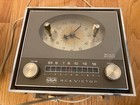 Vintage 1960 s Rca Victor Alarm Clock Radio Walnut Model Rjd35w