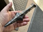 Incredible Pre-columbian Mayan Eccentric Dagger Knife  Belize  Maya  Motley Coa