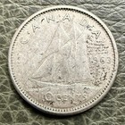 1963 Canada 10 Cents Silver Coin Queen Elizabeth Ii 0 800 Silver