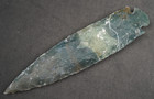 Incredible Color 6 8  Flint Spearhead Point Knife Blade Arrowhead I-685