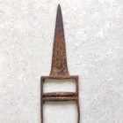 Antique Indo Persian Bundi State Damascus Steel Tiger Knife Dagger Old Dg130