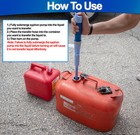 Liquid Transfer Siphon Turbo Pump Battery Electric Cordless Quick Gas Oil Water